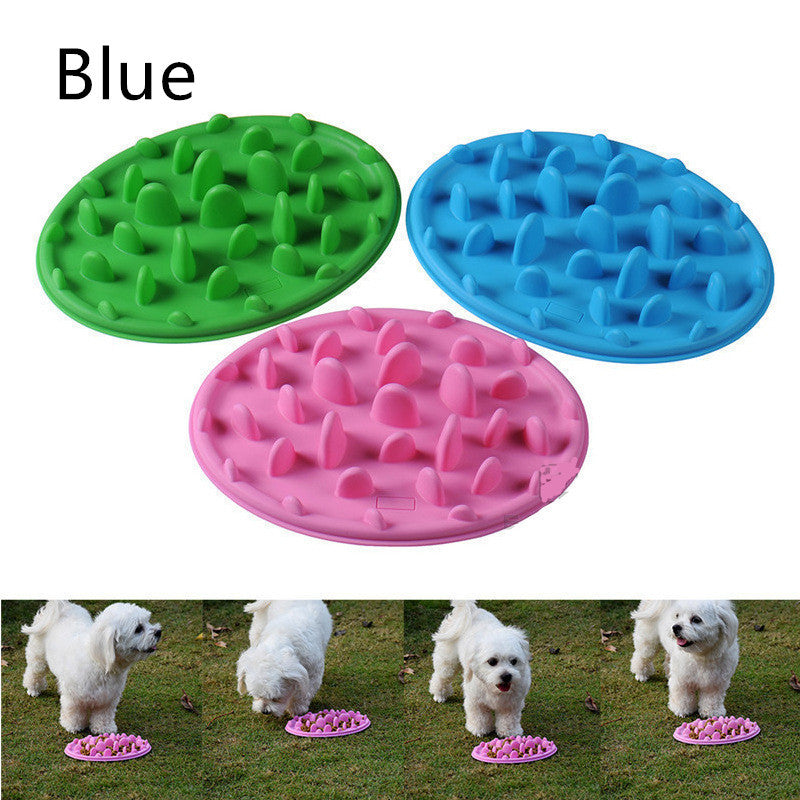Dog Slow Food Anti-choke Silicone Pet Slow Food Bowl
