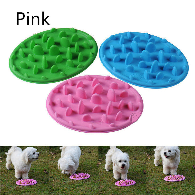 Dog Slow Food Anti-choke Silicone Pet Slow Food Bowl